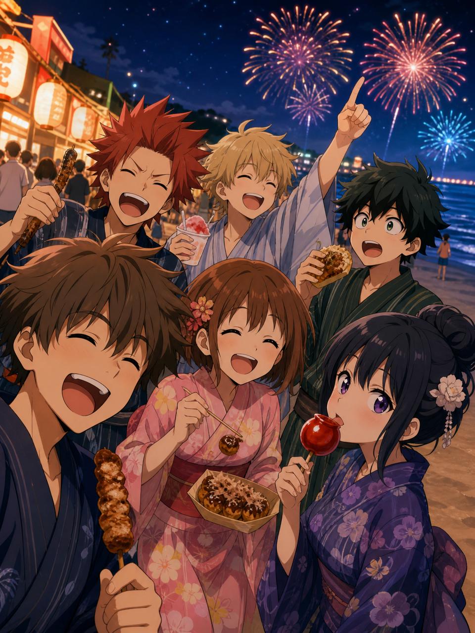 91-夏日祭典生活动漫教程